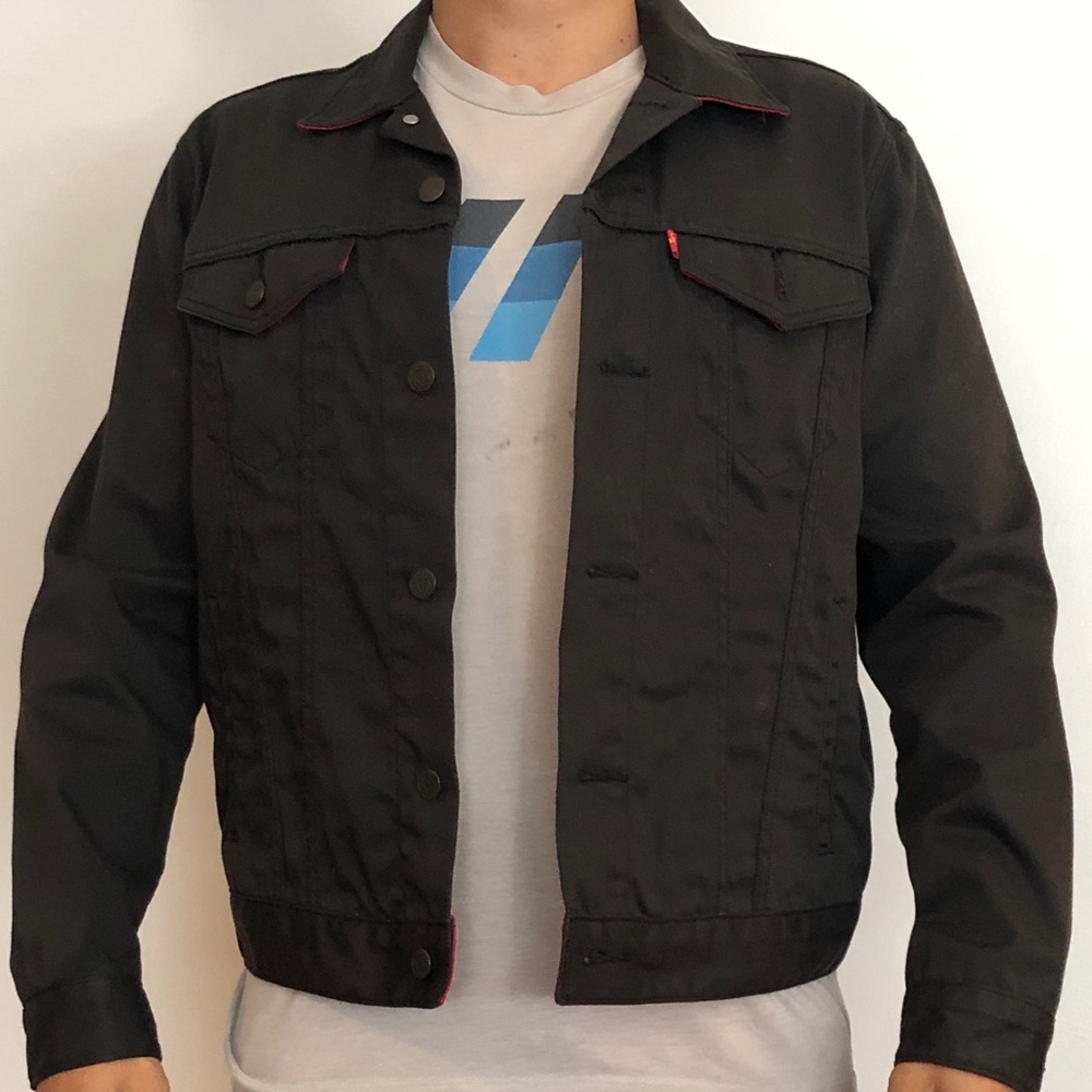 Levi’s 49ers edition black denim jacket
